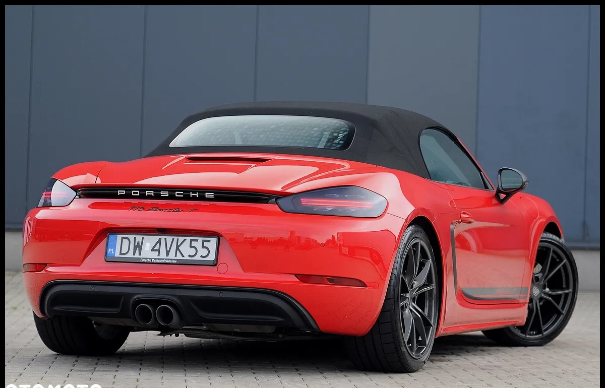 Porsche 718 Boxster cena 362900 przebieg: 14000, rok produkcji 2023 z Świdnica małe 781